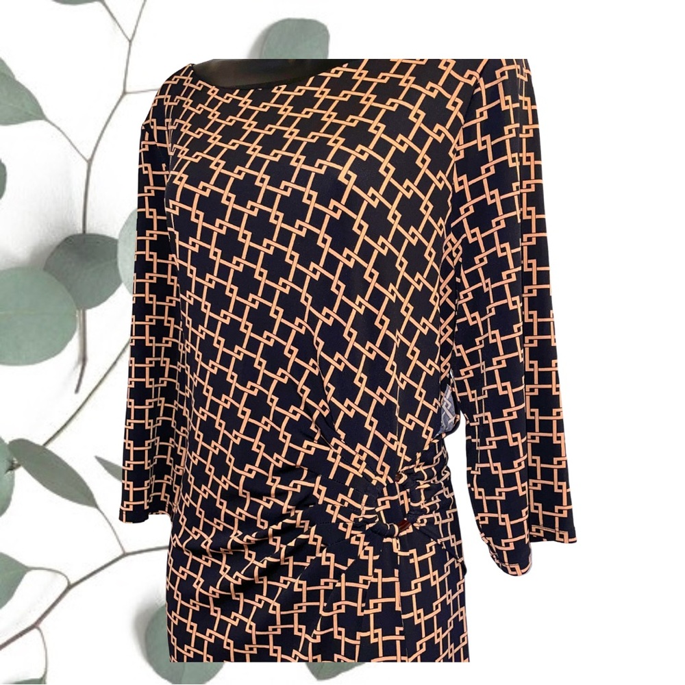 Liz Claiborne Geometric Print Dress - size XL